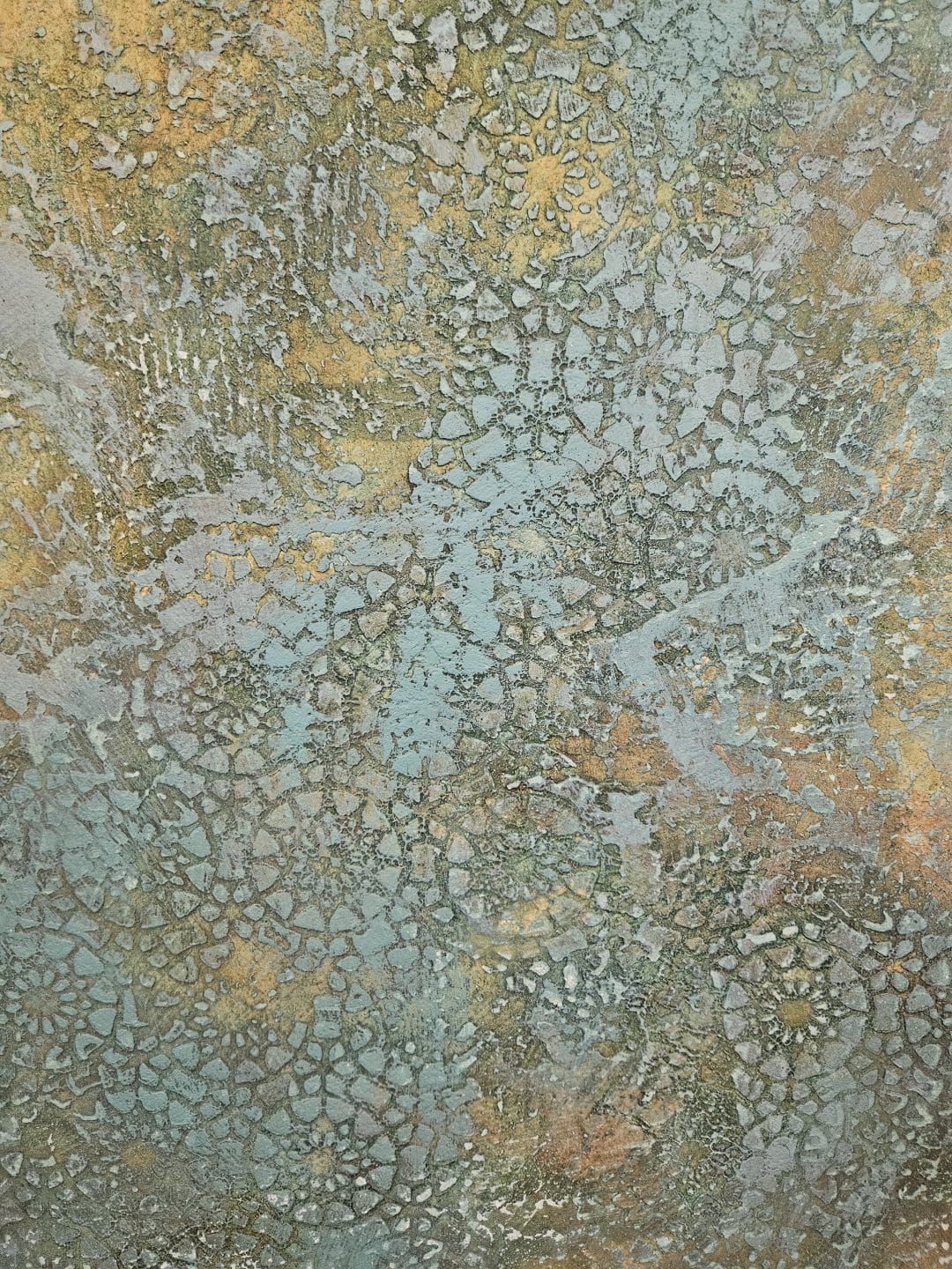 decoratief stucwerk Stencil Art